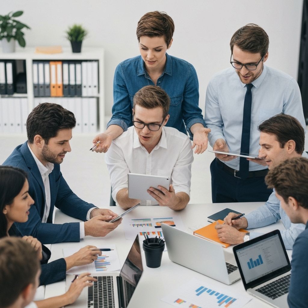 Digital marketing team